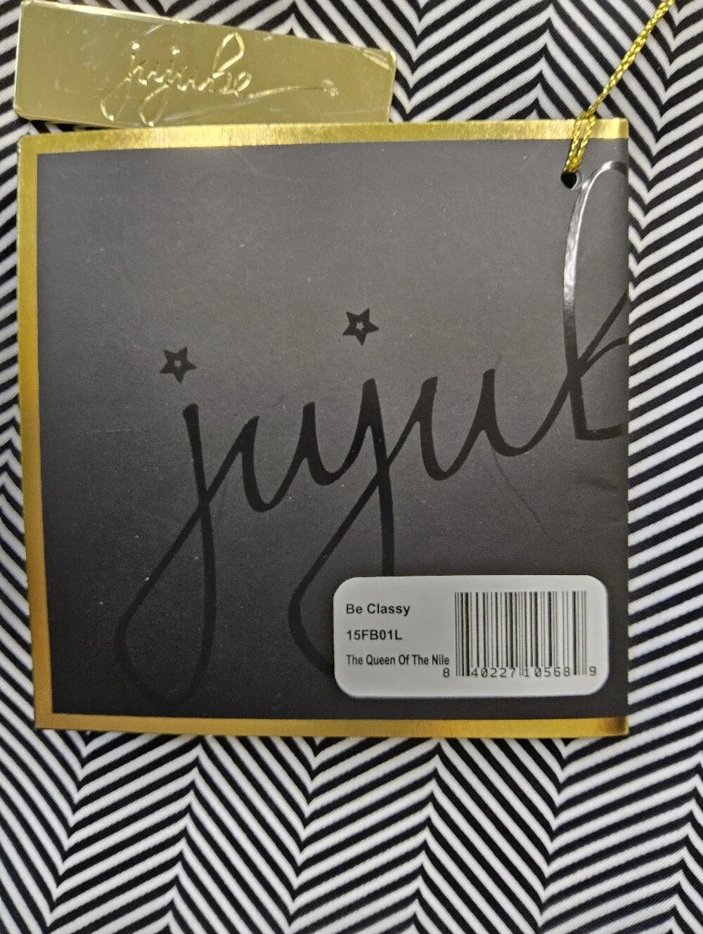 Ju-Ju-Be Be Classy Queen Of The Nile Diaper Bag NWT